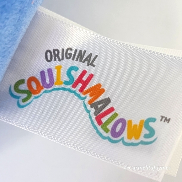 🎃 BLAINE 🦇 FTM Blue Sparkley Bat w Fur Belly Halloween 2024 Squishmallow ☆ NWT - Picture 8 of 8